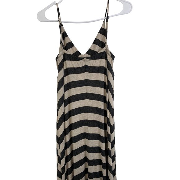 Scoop NYC Small Maxi Camisole Dress Stripe Straps NWT Beach Travel Vacay - Picture 7 of 8